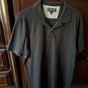 Banana Republic Black Polo Shirt